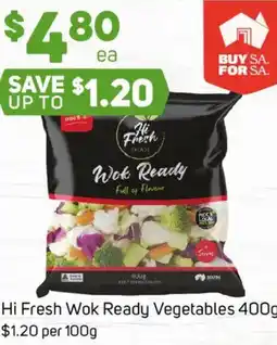 Foodland Hi Fresh Wok Ready Vegetables offer