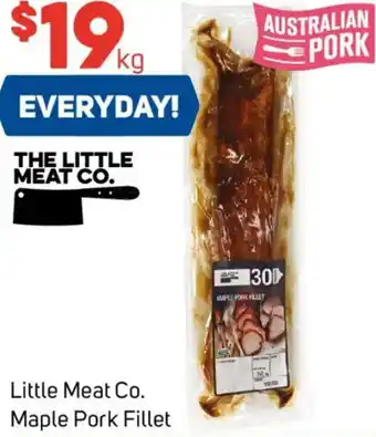 Foodland Little Meat Co. Maple Pork Fillet offer