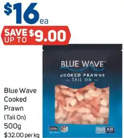 Foodland Blue Wave Cooked Prawn offer