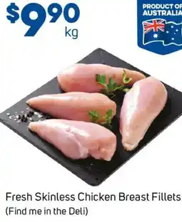 Foodland Fresh Skinless Chicken Breast Fillets offer