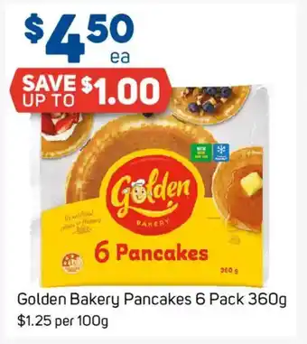 Foodland Golden Bakery Pancakes offer