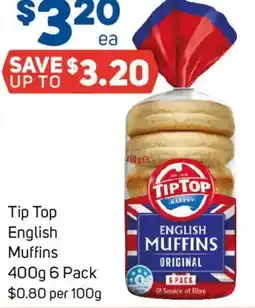 Foodland Tip Top English Muffins offer