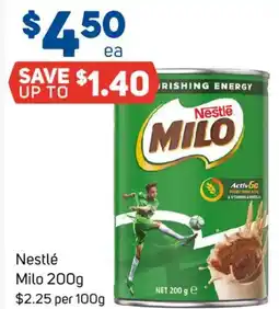 Foodland Nestlé Milo offer
