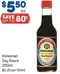 Foodland Kikkoman Soy Sauce offer