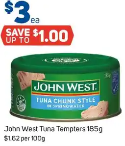 Foodland John West Tuna Tempters offer