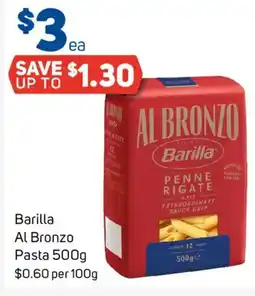 Foodland Barilla Al Bronzo Pasta offer