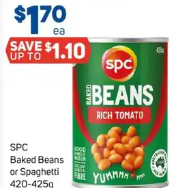 Foodland SPC Baked Beans or Spaghetti offer
