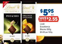 Foodland Lindt Excellence Blocks offer