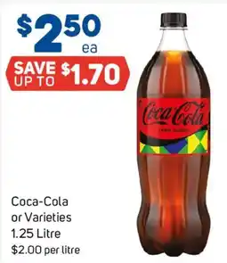 Foodland Coca Cola or Varieties offer