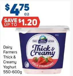 Foodland Dairy Farmers Thick & Creamy Yoghurt offer