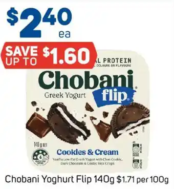 Foodland Chobani Yoghurt Flip offer