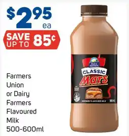 Foodland Farmers Union or Dairy Farmers Flavoured Milk offer