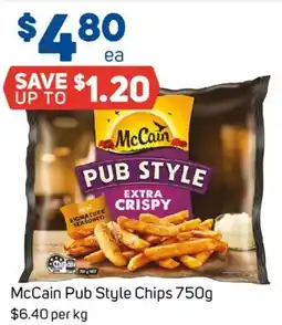 Foodland McCain Pub Style Chips offer