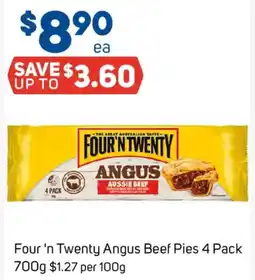 Foodland Four n Twenty Angus Beef Pies offer