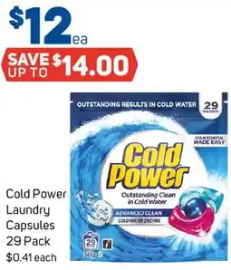 Foodland Cold Power Laundry Capsules offer