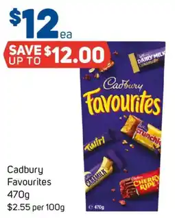 Foodland Cadbury Favourites offer