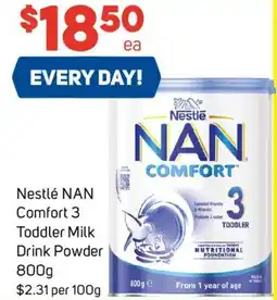 Foodland Nestlé NAN Comfort 3 Toddler Milk Drink Powder offer