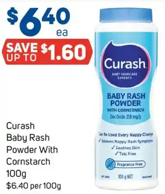 Foodland Curash Baby Rash Powder With Cornstarch offer