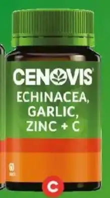 Foodland Cenovis Echinacea Garlic Zinc + C offer