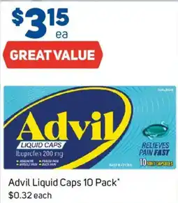 Foodland Advil Liquid Caps offer