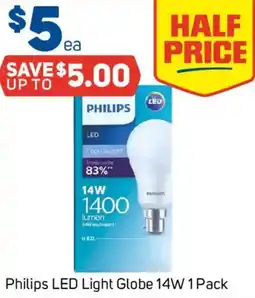 Foodland Philips led light globe 14w offer