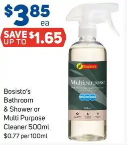 Foodland Bosistos Bathroom & Shower or Multi Purpose Cleaner offer