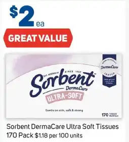 Foodland Sorbent DermaCare Ultra Soft Tissues offer