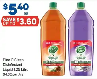 Foodland Pine O Cleen Disinfectant Liquid offer