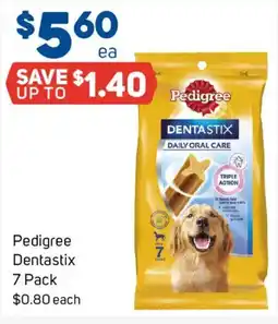 Foodland Pedigree Dentastix offer