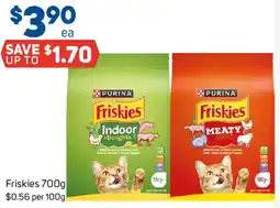 Foodland Friskies offer