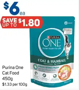 Foodland Purina One Cat Food offer