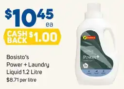 Foodland Bosistos Power + Laundry Liquid offer