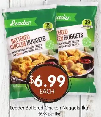 Spudshed Leader Battered Chicken Nuggets offer