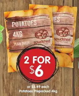 Spudshed Potatoes Prepacked offer