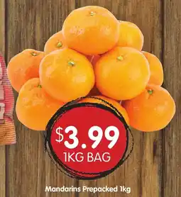 Spudshed Mandarins Prepacked offer