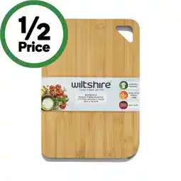 Woolworths Wiltshire Duo Set Cutting Boards 29 x 20cm offer