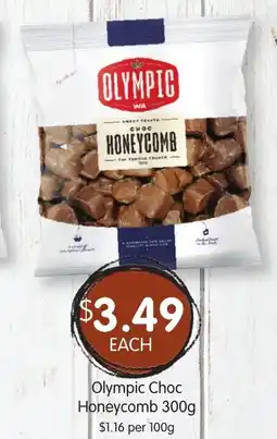 Spudshed Olympic Choc Honeycomb offer