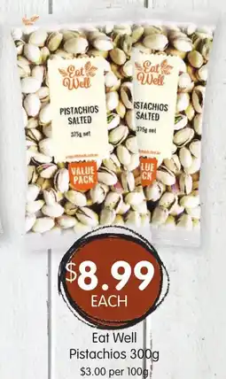 Spudshed Eat Well Pistachios offer