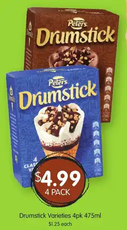 Spudshed Drumstick Varieties 4pk offer