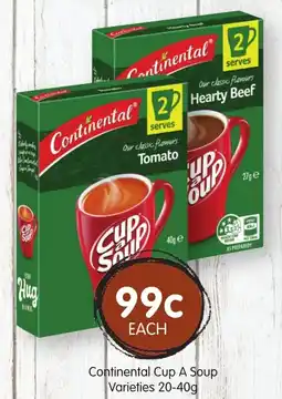 Spudshed Continental Cup A Soup Varieties offer