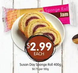 Spudshed Susan Day Sponge Roll offer