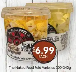 Spudshed The Naked Food Feta Varieties offer