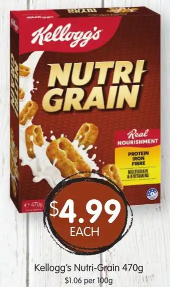 Kelloggs Nutri Grain