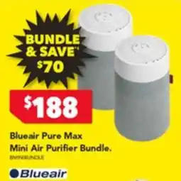Harvey Norman Blueair Pure Max Mini Air Purifier Bundle offer