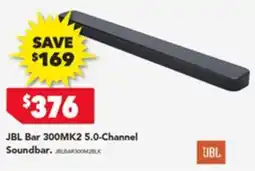 Harvey Norman Jbl bar 300mk2 5.0 channel soundbar offer