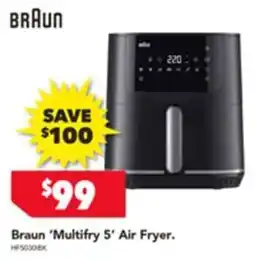 Harvey Norman Braun Multifry 5 Air Fryer offer