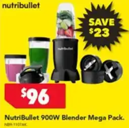 Harvey Norman NutriBullet 900W Blender Mega Pack offer