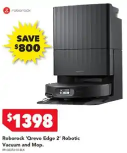 Harvey Norman Roborock Qrevo Edge 2 Robotic Vacuum and Mop offer