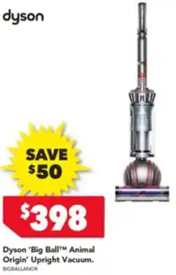 Harvey Norman Dyson Big Ball Animal Origin Upright Vacuum offer