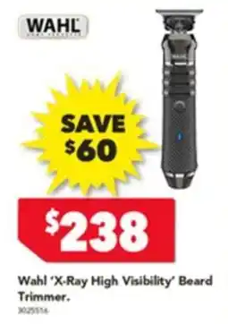 Harvey Norman Wahl 'X-Ray High Visibility' Beard Trimmer offer